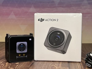 DJI Action 2 Dual Screen Combo 128GB Camera (NEW) + Front Touchscreen Module - Picture 1 of 10