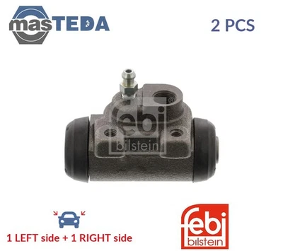 09599 DRUM WHEEL BRAKE CYLINDER PAIR REAR FEBI BILSTEIN 2PCS NEW OE REPLACEMENT - Image 1 of 4