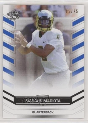 2015 Leaf Draft 2013 Design Blue /25 Marcus Mariota #03 Rookie RC - Image 1 of 2