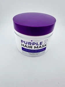 Maschera Capelli Viola - Balsamo Profondo e Tonico per Capelli Biondi, Ottone 8,45 fl oz - Foto 1 di 2