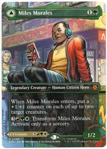 Magic the Gathering - Miles Morales Borderless - 200 - MYTHIC - Spider-Man - M/N - Imagen 1 de 2
