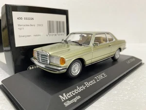 (paint issue) Minichamps Mercedes Benz 230CE W123 1977 1:43 scale model car - Picture 1 of 15