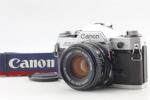 ⏯️[NEUWERTIG] Canon AE-1 analoge Kleinbildkamera SLR neues FD NFD 50mm f1.8 Objektiv aus JAPAN - Bild 1 von 16