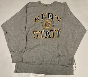Vintage anni 80 Champion Reverse Weave Warmup girocollo molto invecchiato taglia L/XL - Foto 1 di 8