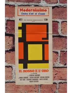 locandina IL ROSSO E L'ORO stansilaw lenartowictz jadwiga chojnacka B25 - Imagen 1 de 1