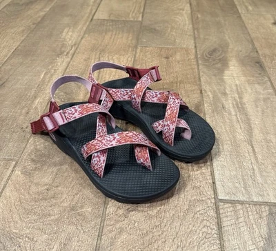 Sandalias de agua Chaco Z2 SEWLL PEACH para mujer talla 8 clásicas con lazo y punta rojas 61626 Foto 1 de 4