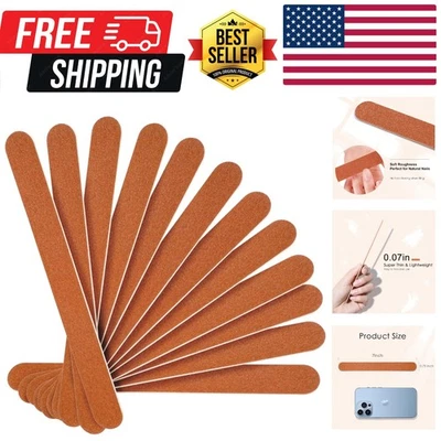 Элегантные пилочки для ногтей Emery 12 шт. — нежный уход за натуральными ногтями в любом месте и в любое время - Изображение 1 из 4