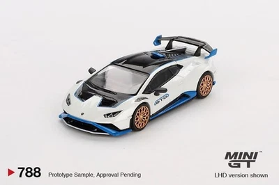 Mini GT MGT00788LHD Lamborghini Huracán STO Bianco Asopo Die Cast 1/64 - Immagine 1 di 3
