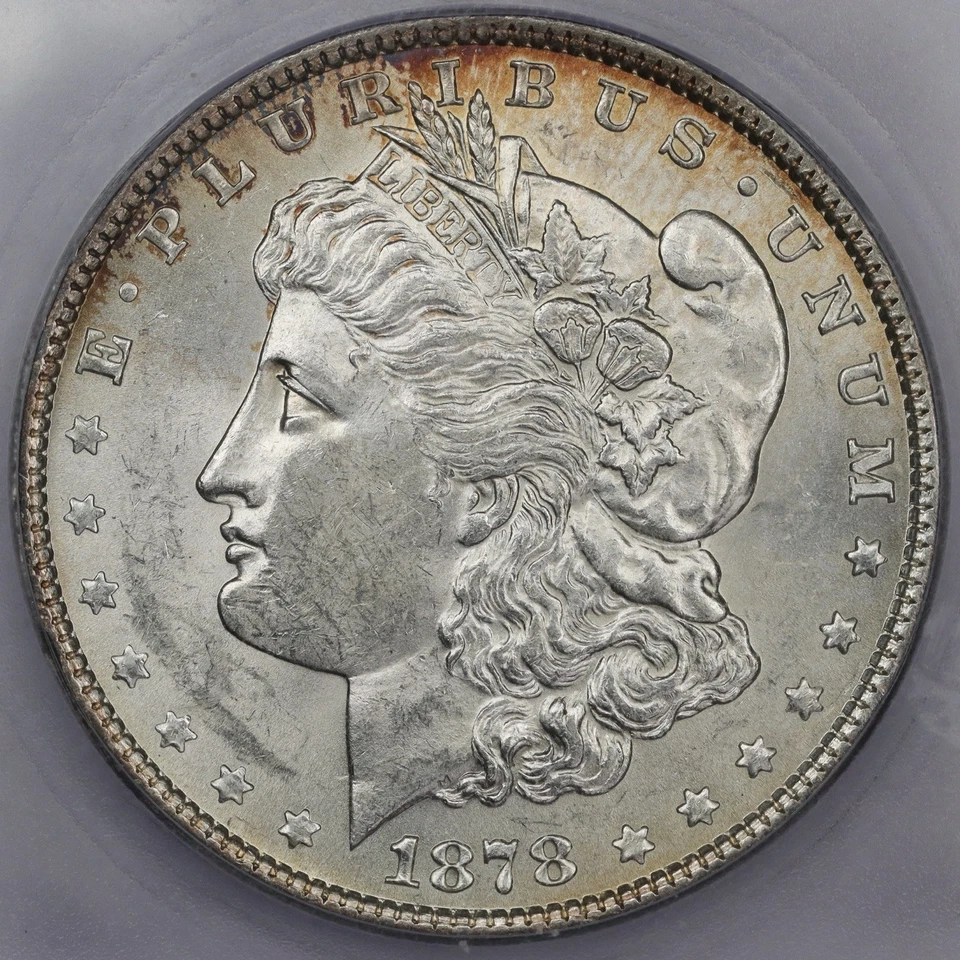 1878 7TF Reverse of 79 Morgan Silver Dollar - ICG MS 62 - Image 1 of 4