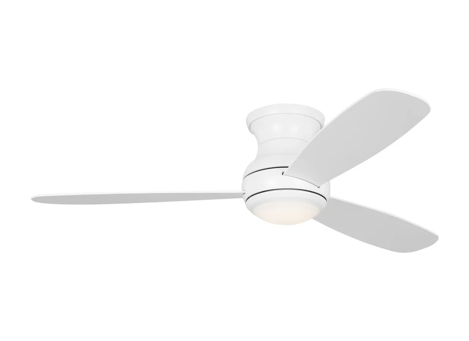Matte White 52"  Ceiling Fan from the Orbis Collection - Image 1 of 1