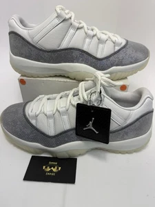 Jordan 11 Low Men’s Size 11.5 year of the snake White Grey Rare HQ7000-001 - Picture 1 of 5