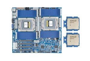 Gigabyte MZ73-LM2 +2x CPU AMD EPYC 9475F 48c/96t 3,8-4,5 GHz 320 W 256 Mo - Photo 1/5