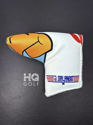 J Orlando Made Golf Eagle USA Red White Blue Headcover Putter Blade Baldy Merica - Image 1 of 4