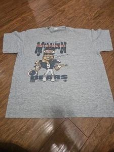 80er Chicago Bears Jim McMahon Sport grau Unisex T-Shirt Vintage Large Kinder - Bild 1 von 3
