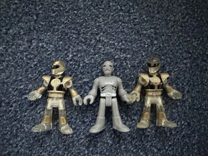 2 X White Power Ranger And Putty Patrol Action Figures IMAGINEXT - Picture 1 of 5