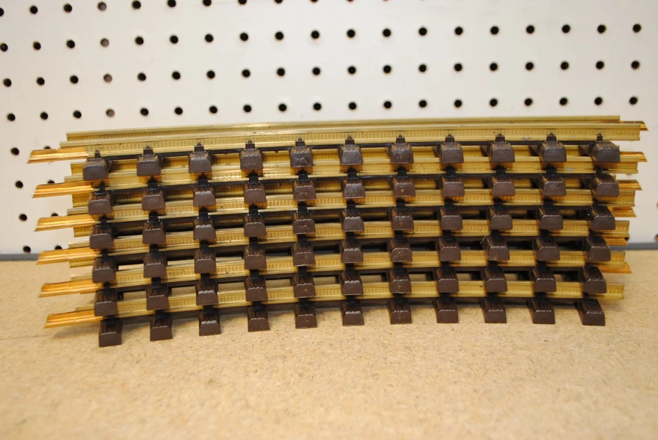 LGB 1100 (11000) x 6 Curved Brass Track 30° r600mm R1 *G-Scale* #2 - Image 1 of 2