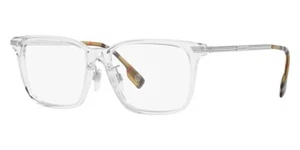 Burberry Ellis BE2378F 3024 55 Eyeglasses Transparent and Silver Optical Frame - Picture 1 of 3