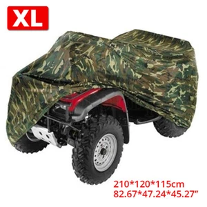 Cubierta cuádruple XL camuflaje ATV protección contra el polvo para Honda FourTrax 300 TRX300 2x4 longitud - Imagen 1 de 1