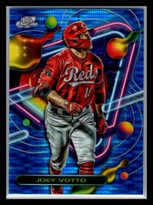 2023 Topps Cosmic Chrome Joey Votto #11 Blue Moon Refractor /99 Cincinnati Reds