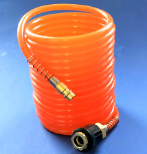 Druckluftschlauch Kompressor Spiralschlauch Druckluft Schlauch ausziehbar bis 5m