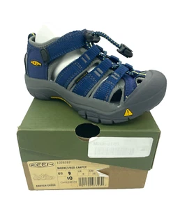 Keen Newport H2 Closed Toe Water Blue Depths Gargoyle Grey Size 10 - Picture 1 of 6