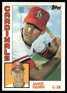 1984 Topps #671 Jamie Quirk - Picture 1 of 2
