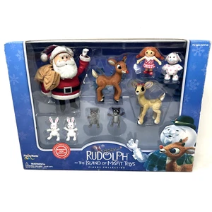 Sealed Rudolph &The Island Of Misfit Toys 9Figure collection 2001 playing mantis - Picture 1 of 15