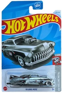 HOT WHEELS ‘49 DRAG MERC ZAMAC SERIES WALMART EXCLUSIVE - Picture 1 of 2