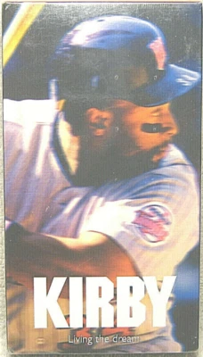 KIRBY - LIVING THE DREAM - VHS - KIRBY PUCKETT DOCUMENTARY - MINNESOTA TWINS NEW - Image 1 of 4