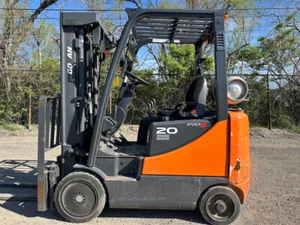 2019 Doosan GC20P-5 4000LB KAPAZITÄT GABELSTAPLER HI LO HUBWAGEN DREISTUFIGER MAST - Bild 1 von 11