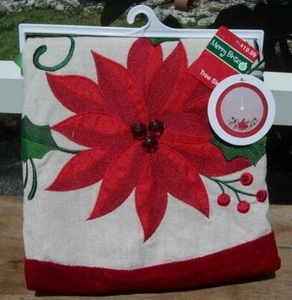 Falda Árbol Merry Brite 48" Diámetro TOTALMENTE NUEVA Colorida Adornada - Imagen 1 de 1