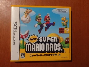 Neu Super Mario Bros Nintendo DS - Patrone/Handbuch/Box - Bild 1 von 3