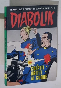 44090 DIABOLIK - a. XXVIII nr 6 - Colpiti dritti al cuore - Foto 1 di 3