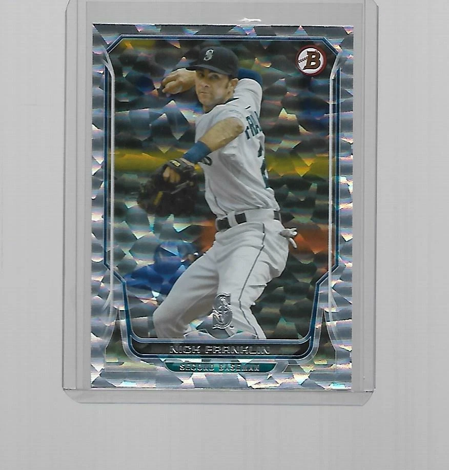 2014 BOWMAN BASEBALL SILVER ICE PARALLEL NICK FRANKLIN #195 - Image 1 of 1