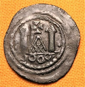 Medieval Austrian Coin - Friesacher Bronze Pfennig, 13. Century - Picture 1 of 2