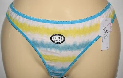 JOLIE ÍNTIMATES - TALLA 7 - 100% ALGODÓN TANGA PANTY  Foto 1 de 2