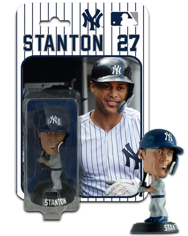 Giancarlo Stanton New York Yankees First Series Mini Bobblehead MLB Cover