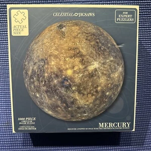 CELESTIAL 1000 PIECE CIRCULAR JIGSAW PUZZLE-MERCURY - Picture 1 of 6