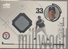 2008 Upper Deck #98-KM Series 1 Kevin Millwood Game Worn Jersey 2007 Season