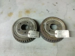 1971 71 GTO JUDGE FIREBIRD TRANS AM BRAKE DRUMS DATED B181 B221 455 HO RAM AIR - Picture 1 of 5