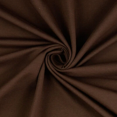 SWEATSHIRT Stoff elastisch weich Hoodie Pullover Jogging SCHOKO BRAUN EUR15,98/m - Bild 1 von 3