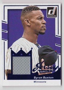 2016 Donruss Jersey Kings Studio Series Byron Buxton Jersey 1 Color #25