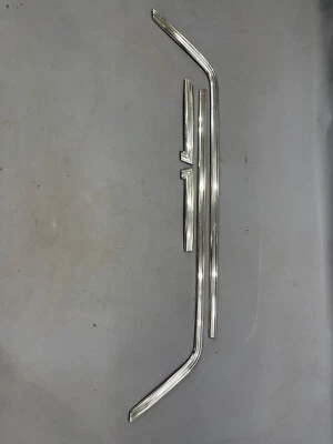 Ford Galaxie Country Squire LTD 1969 1970 1/4 cuarto de vidrio moldura moldura ventana Foto 1 de 4