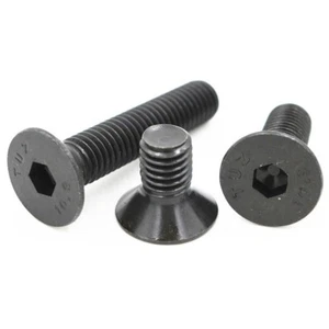 COUNTERSUNK BOLTS SELF COLOUR SOCKET SCREWS HIGH TENSILE BSW 1/8" 5/32" 3/16" - Picture 1 of 4