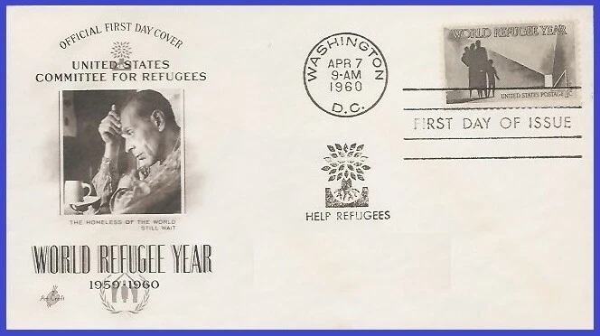 USA4 #1149 U/A ARTCRAFT FDC   World Refugee Year - Image 1 of 1