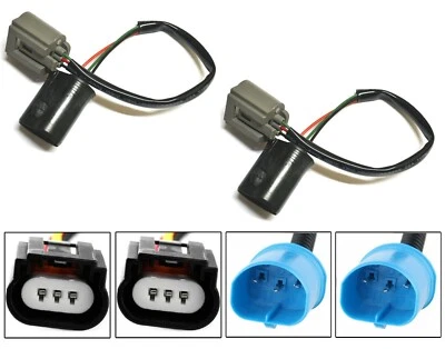 Conversion Wire 9004 HB1 TO 9008 H13 Two Harness Head Light Bulb Connector EO - Image 1 of 4