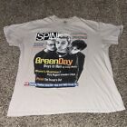 Retro Green Day Spin Magazin Cover T-Shirt Alternative Rock Band Größe Large