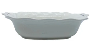 Vintage Amourex Blanc Serving Dish White Rectangle Handle Japan French Country - Picture 1 of 12