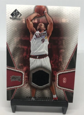 2007-08 SP Game Used Basketball Andre Iguodala JERSEY Philadelphia 76ERS - Image 1 of 2