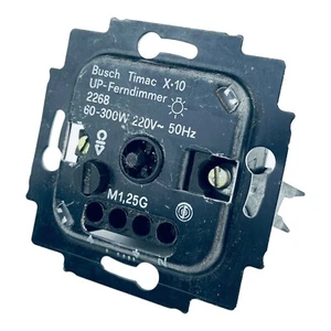 Busch Jaeger 2268 / Busch Timac X-10 / UP Ferndimmer / 60-300W - Bild 1 von 1